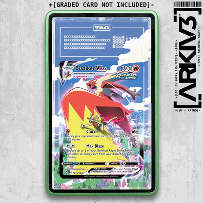 ARKIV3 TAG graded front - Green