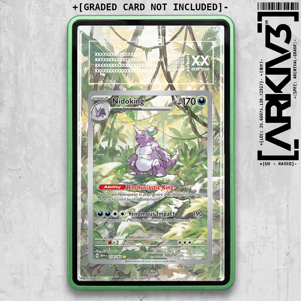 ARKIV3 TAG graded front - Green