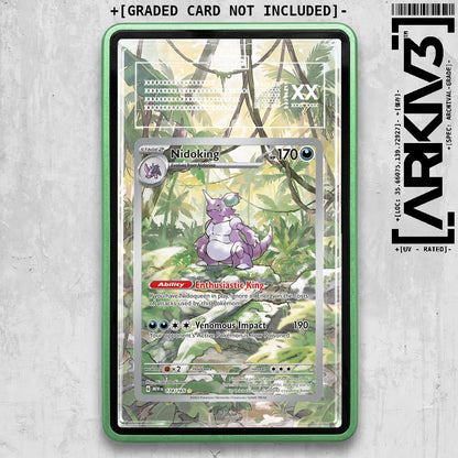 ARKIV3 TAG graded front - Green