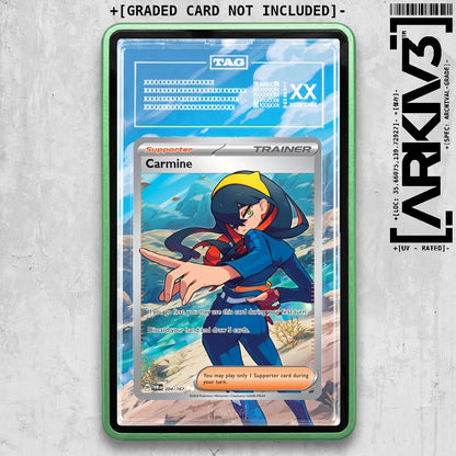 ARKIV3 TAG graded front - Green