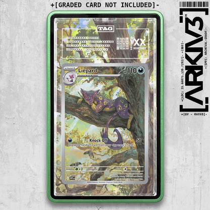 ARKIV3 TAG graded front - Green