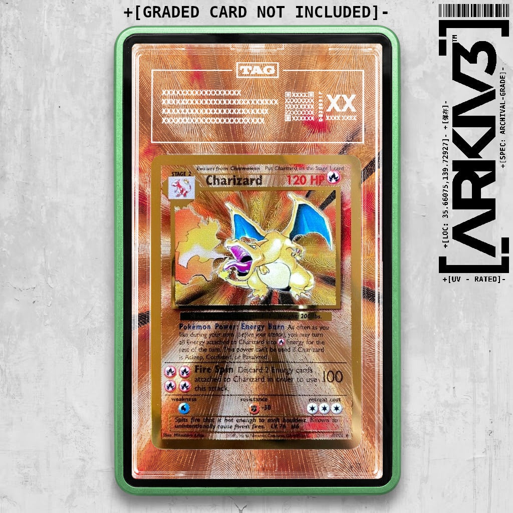 ARKIV3 TAG graded front - Green