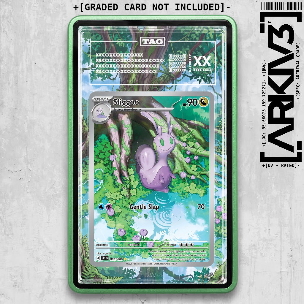 ARKIV3 TAG graded front - Green