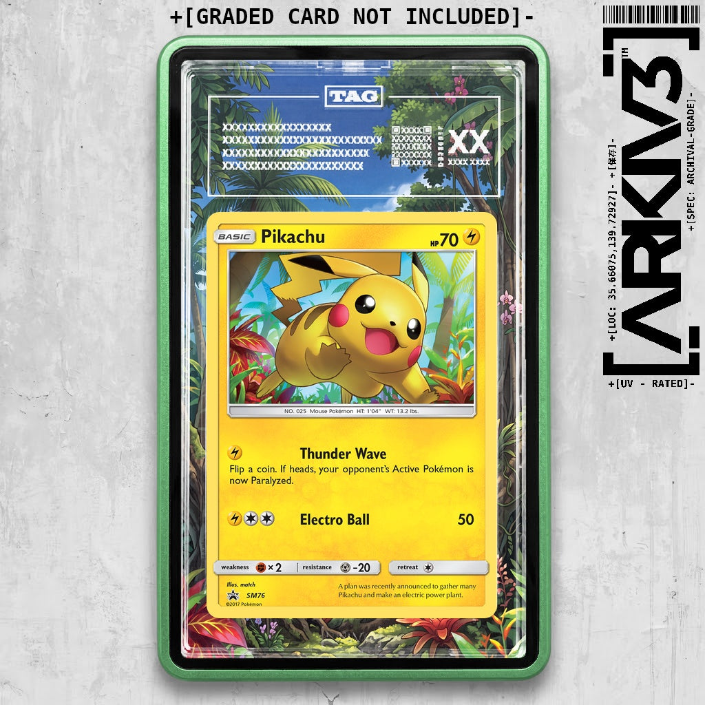 ARKIV3 TAG graded front - Green