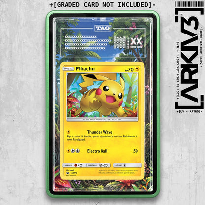 ARKIV3 TAG graded front - Green
