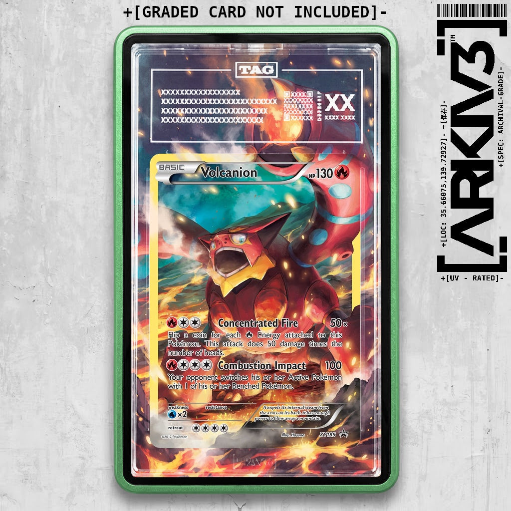 ARKIV3 TAG graded front - Green