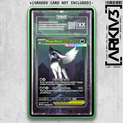 ARKIV3 TAG graded front - Green
