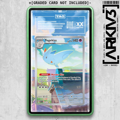 ARKIV3 TAG graded front - Green