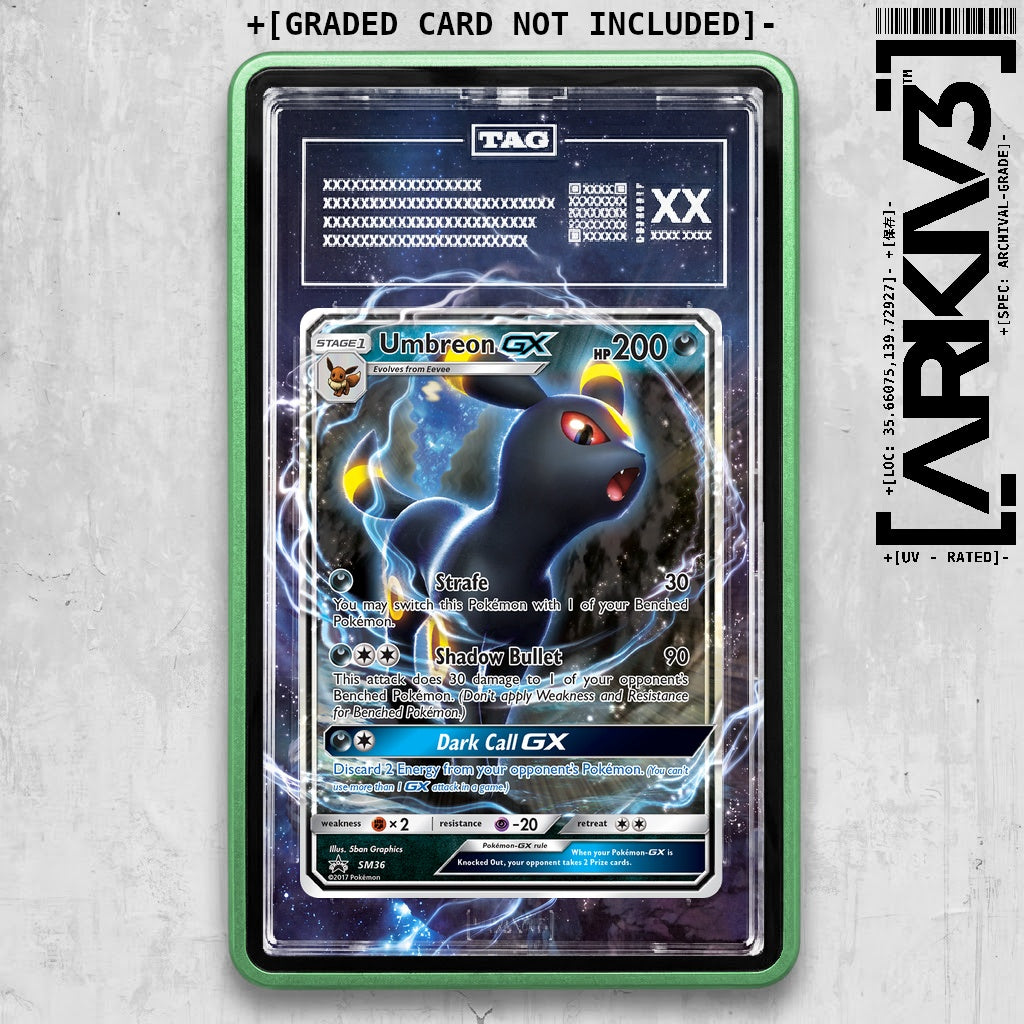 ARKIV3 TAG graded front - Green