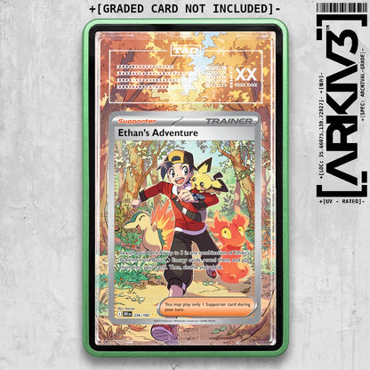 ARKIV3 TAG graded front - Green