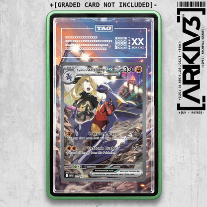 ARKIV3 TAG graded front - Green