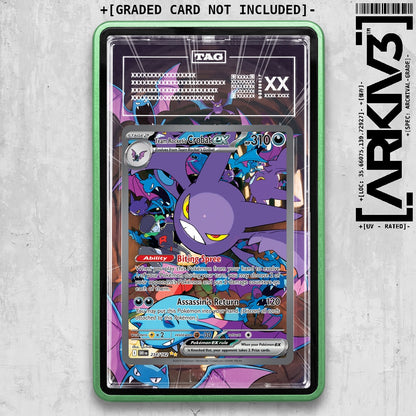 ARKIV3 TAG graded front - Green