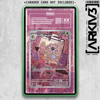 ARKIV3 TAG graded front - Green