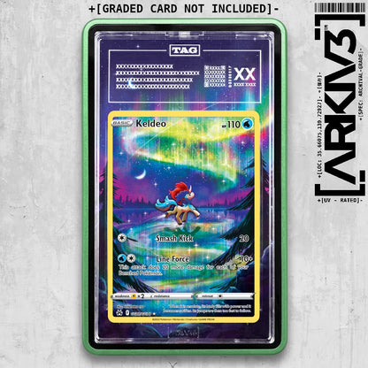 ARKIV3 TAG graded front - Green