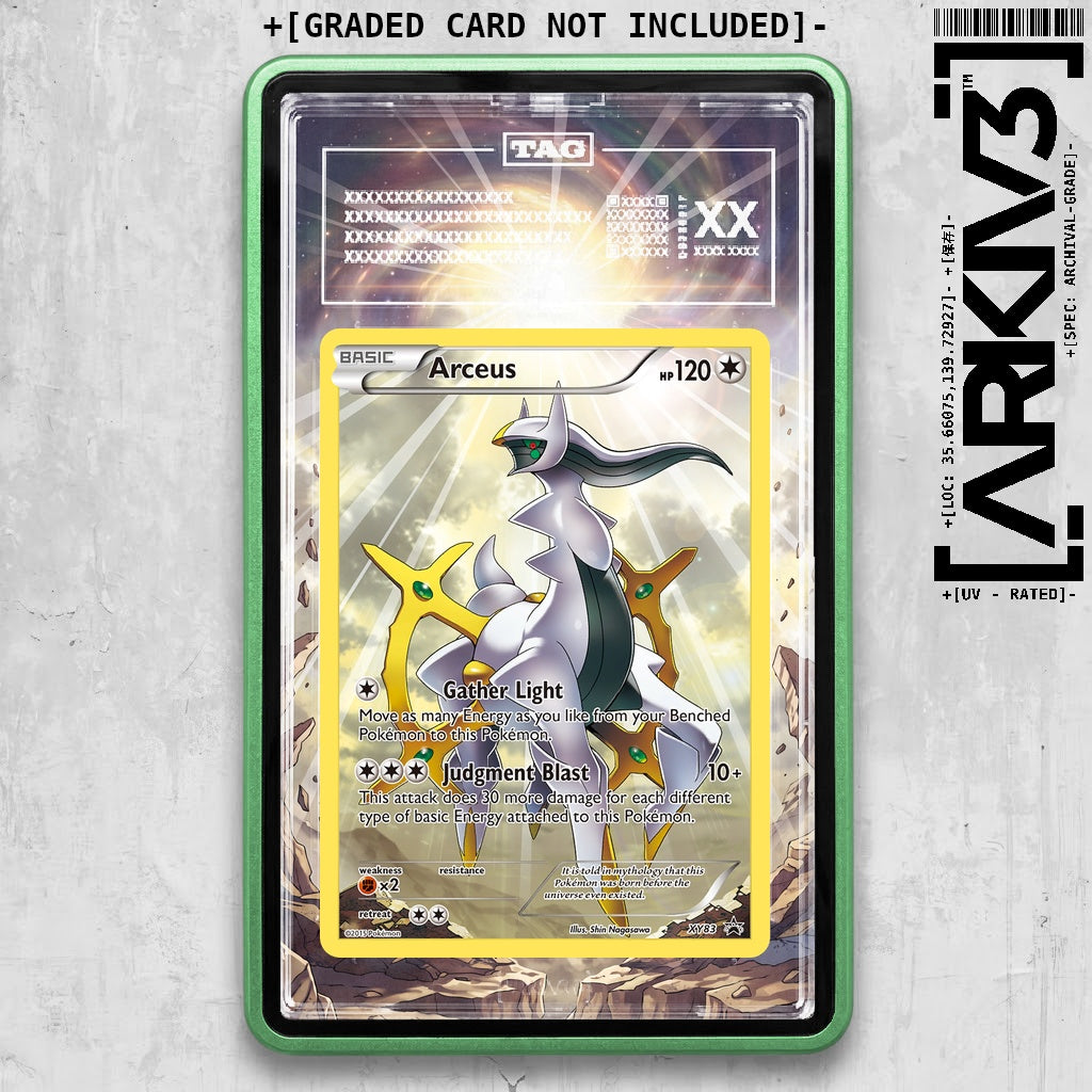 ARKIV3 TAG graded front - Green