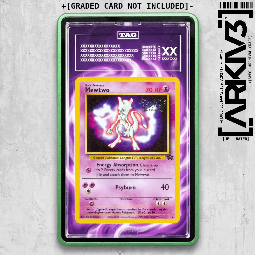 ARKIV3 TAG graded front - Green