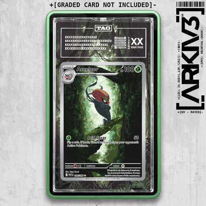 ARKIV3 TAG graded front - Green