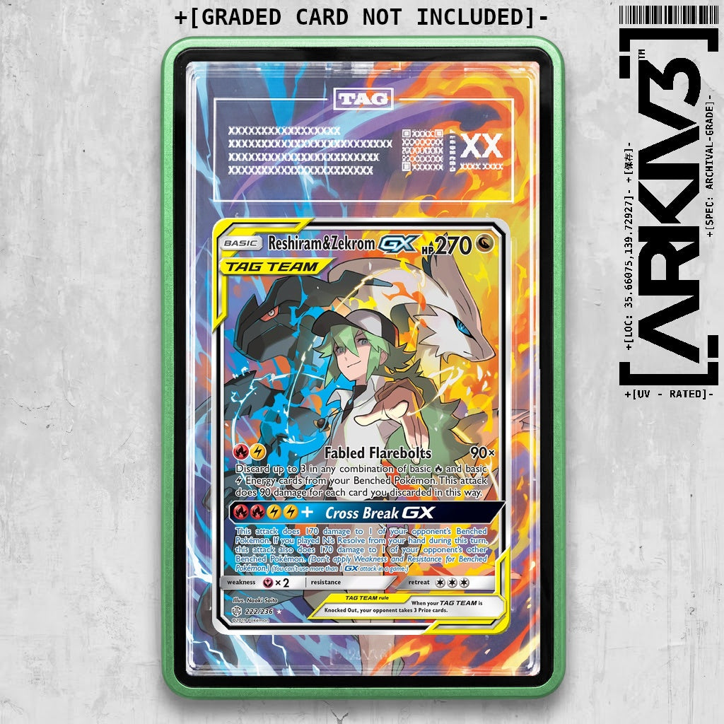 ARKIV3 TAG graded front - Green