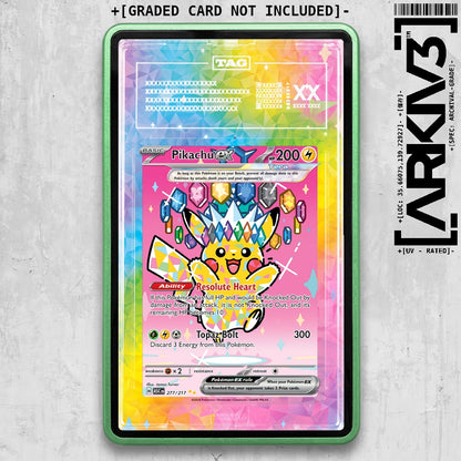 ARKIV3 TAG graded front - Green