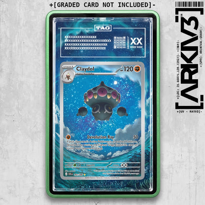 ARKIV3 TAG graded front - Green