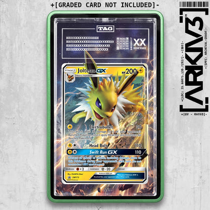 ARKIV3 TAG graded front - Green