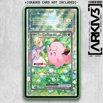 ARKIV3 TAG graded front - Green