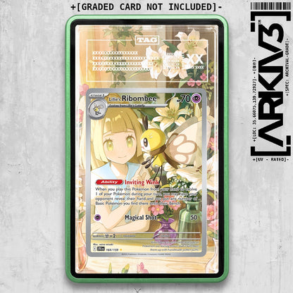 ARKIV3 TAG graded front - Green