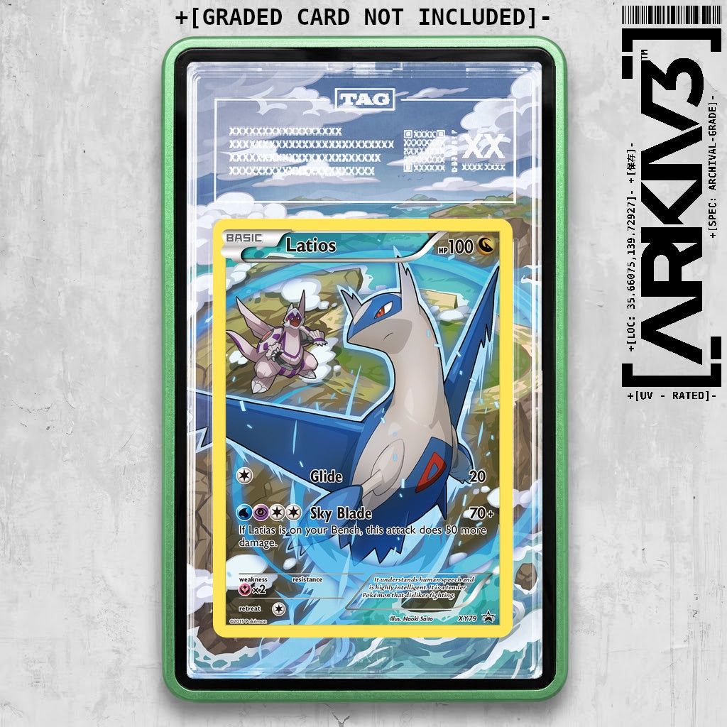 ARKIV3 TAG graded front - Green