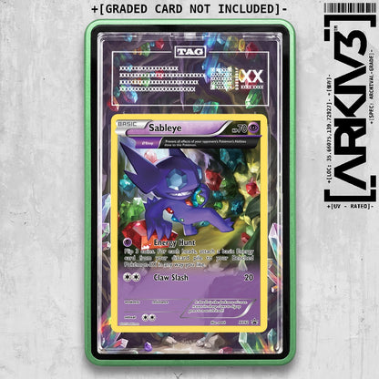 ARKIV3 TAG graded front - Green