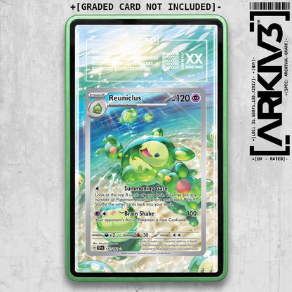 ARKIV3 TAG graded front - Green