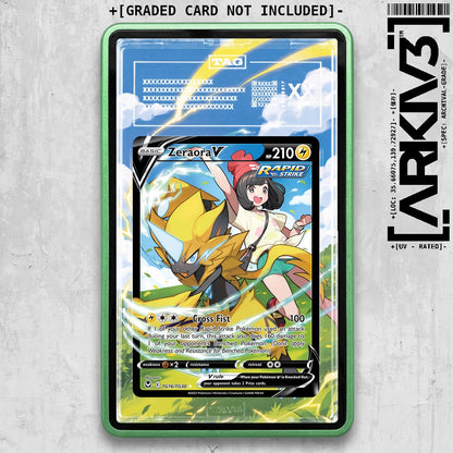 ARKIV3 TAG graded front - Green