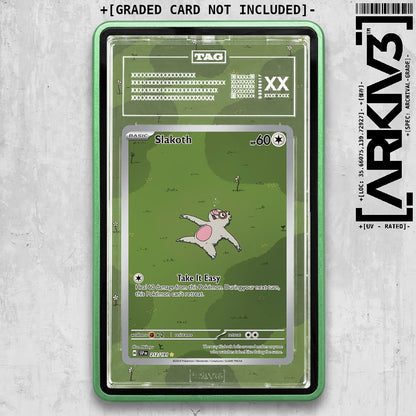 ARKIV3 TAG graded front - Green