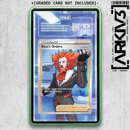 ARKIV3 TAG graded front - Green
