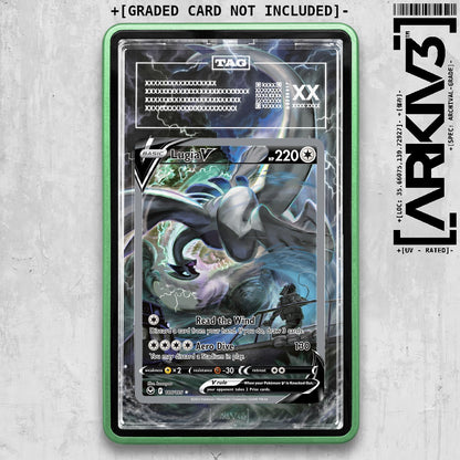 ARKIV3 TAG graded front - Green