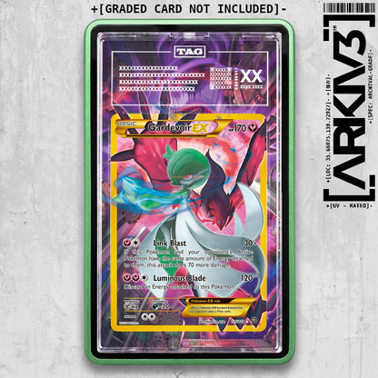 ARKIV3 TAG graded front - Green