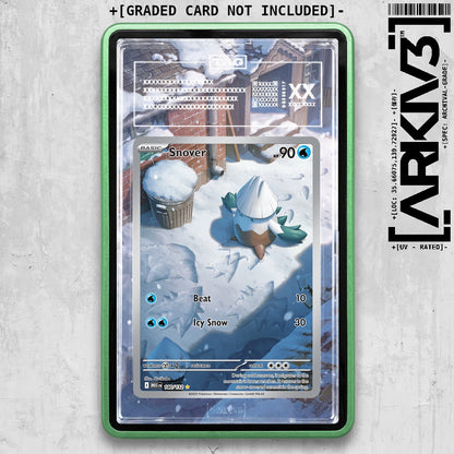 ARKIV3 TAG graded front - Green
