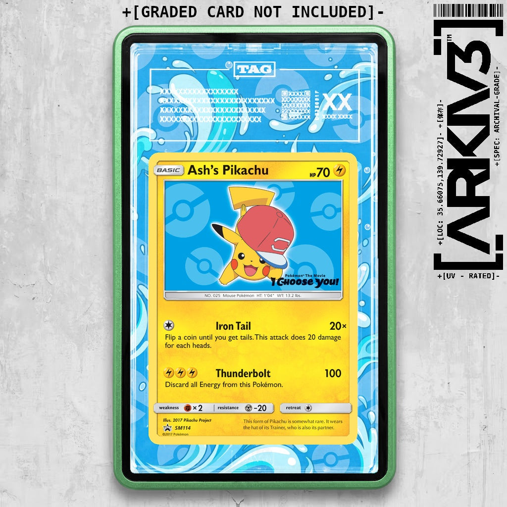 ARKIV3 TAG graded front - Green