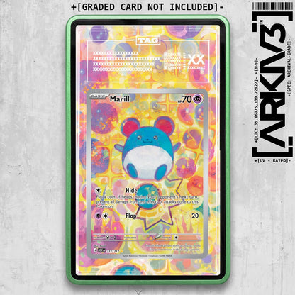 ARKIV3 TAG graded front - Green