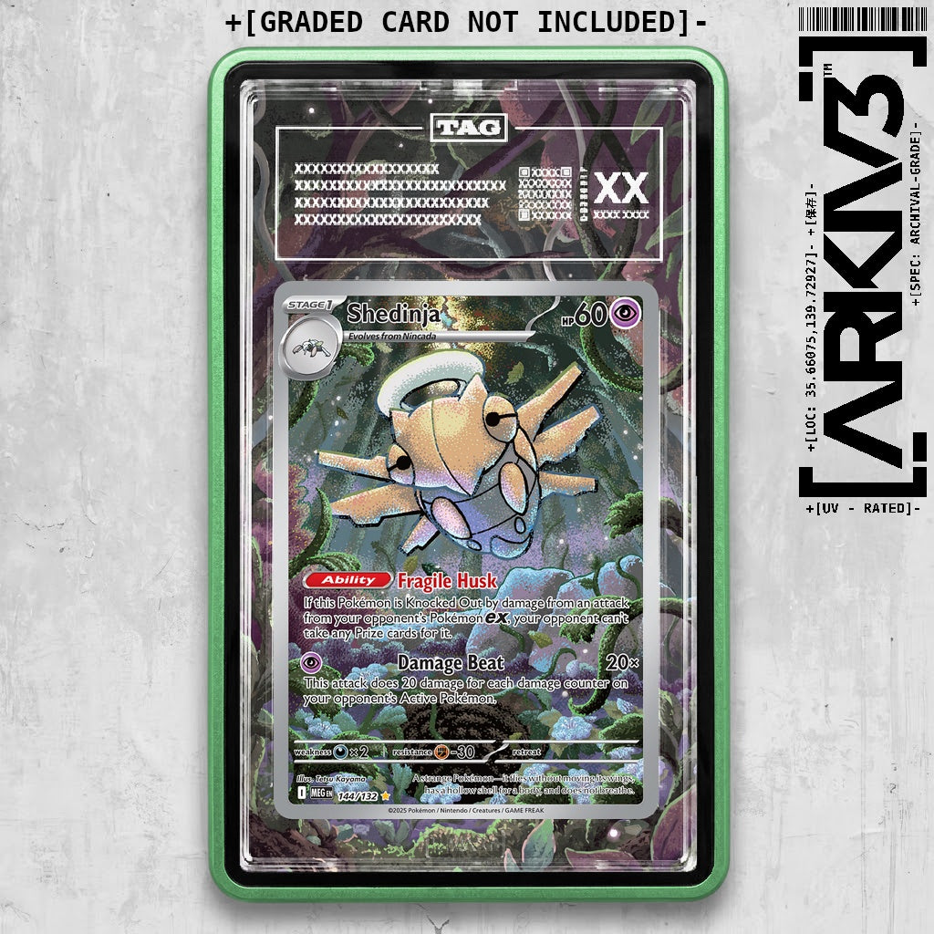 ARKIV3 TAG graded front - Green