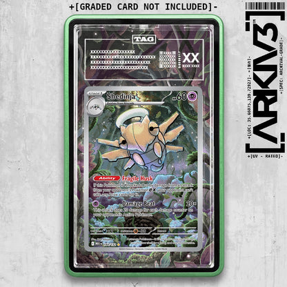 ARKIV3 TAG graded front - Green