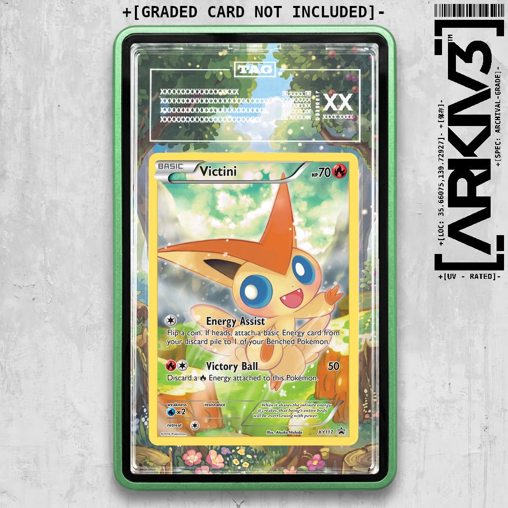 ARKIV3 TAG graded front - Green
