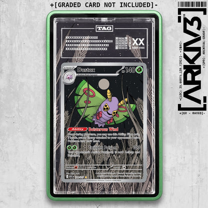 ARKIV3 TAG graded front - Green