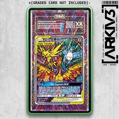 ARKIV3 TAG graded front - Green