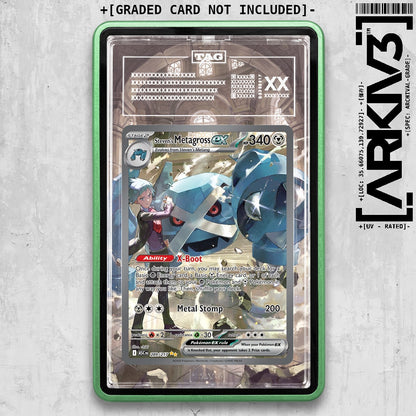 ARKIV3 TAG graded front - Green