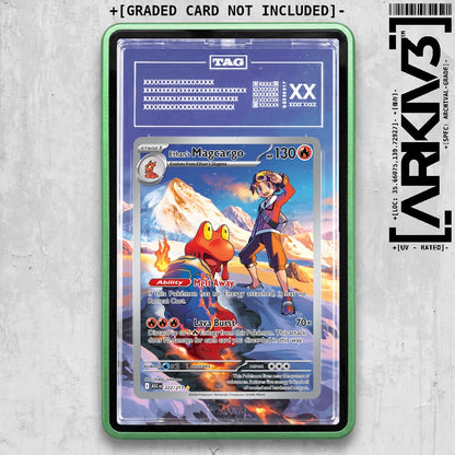 ARKIV3 TAG graded front - Green