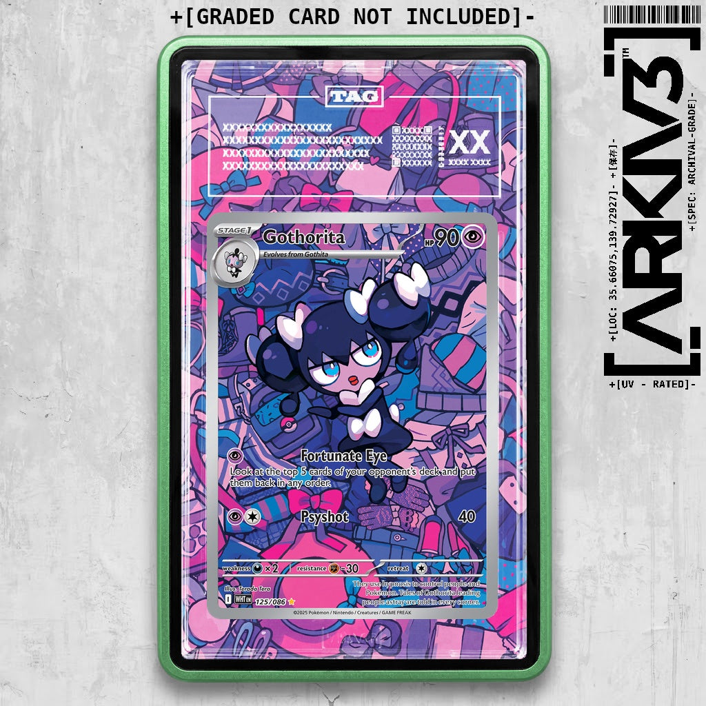 ARKIV3 TAG graded front - Green