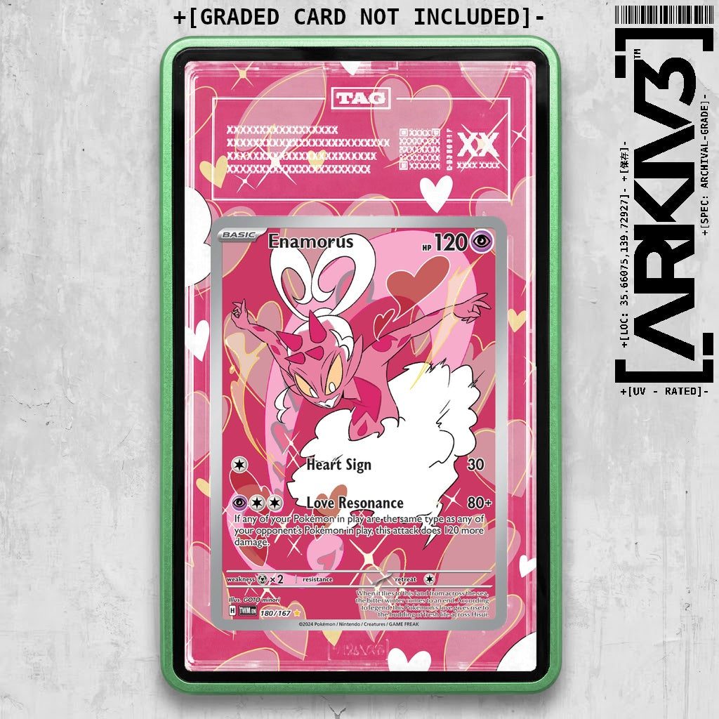 ARKIV3 TAG graded front - Green