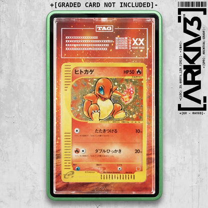 ARKIV3 TAG graded front - Green