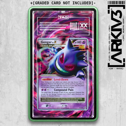 ARKIV3 TAG graded front - Green