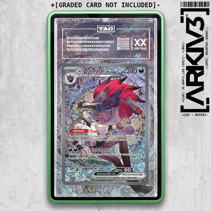 ARKIV3 TAG graded front - Green